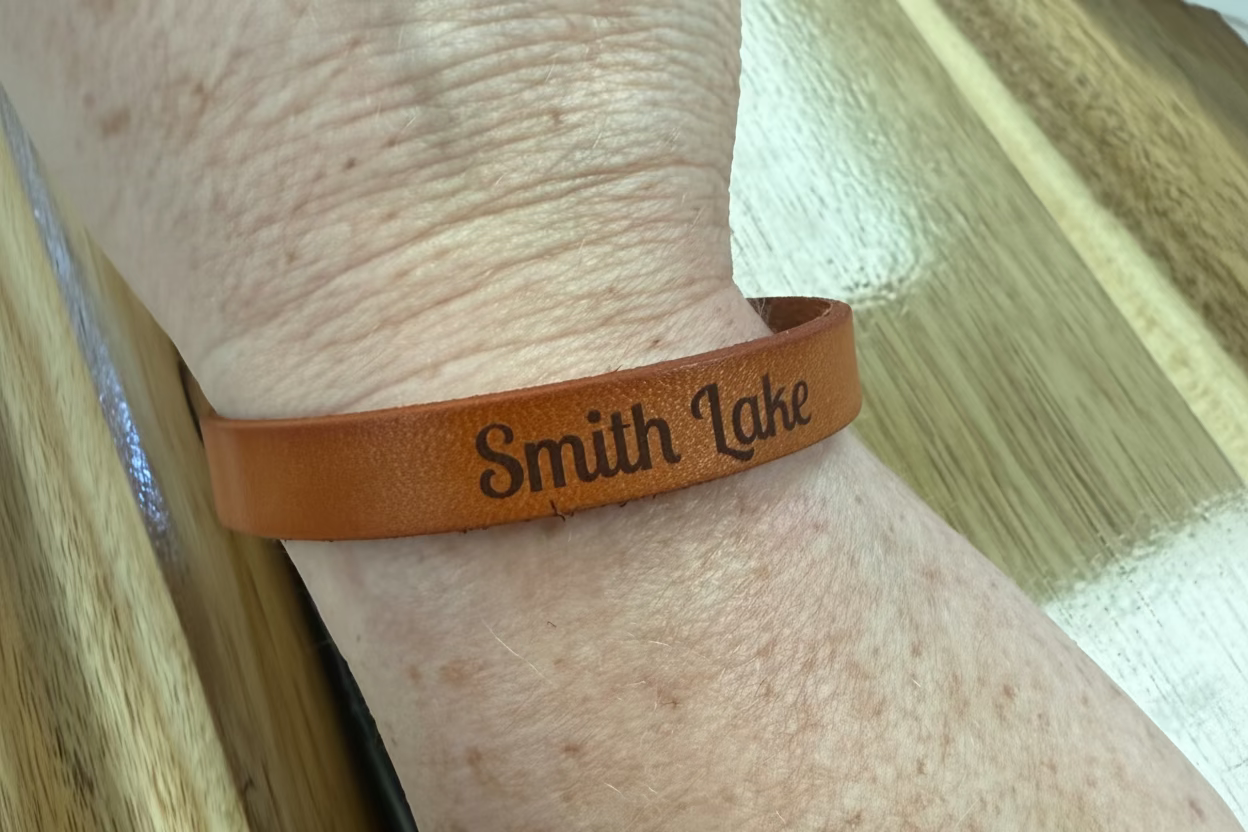 Smith Lake Leather Bracelet 1