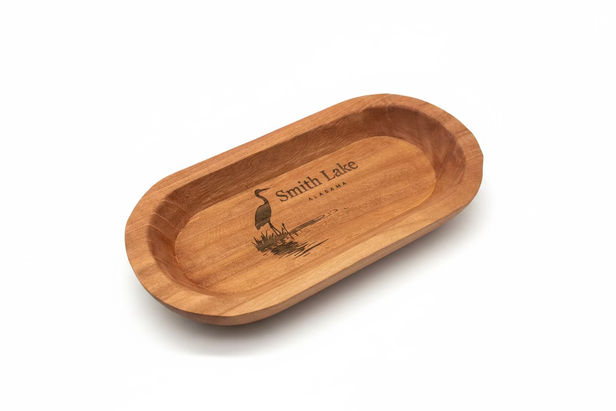 Smith Lake Wooden Rustic Dough Bowls 12.5" 3