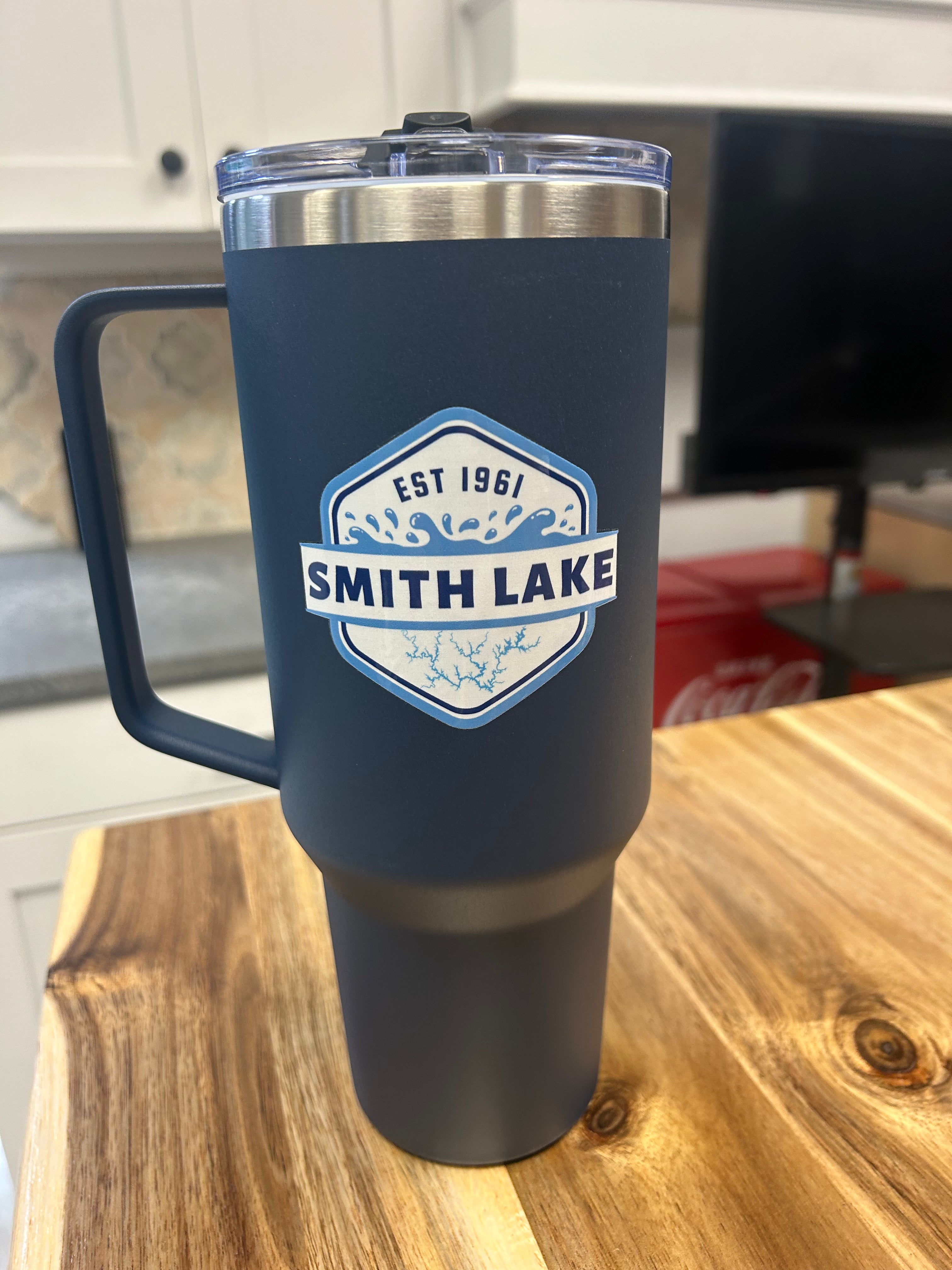 SLGO 40 oz Tumbler with Handle and Straw Lid, Stainless Steel Tumbler 3