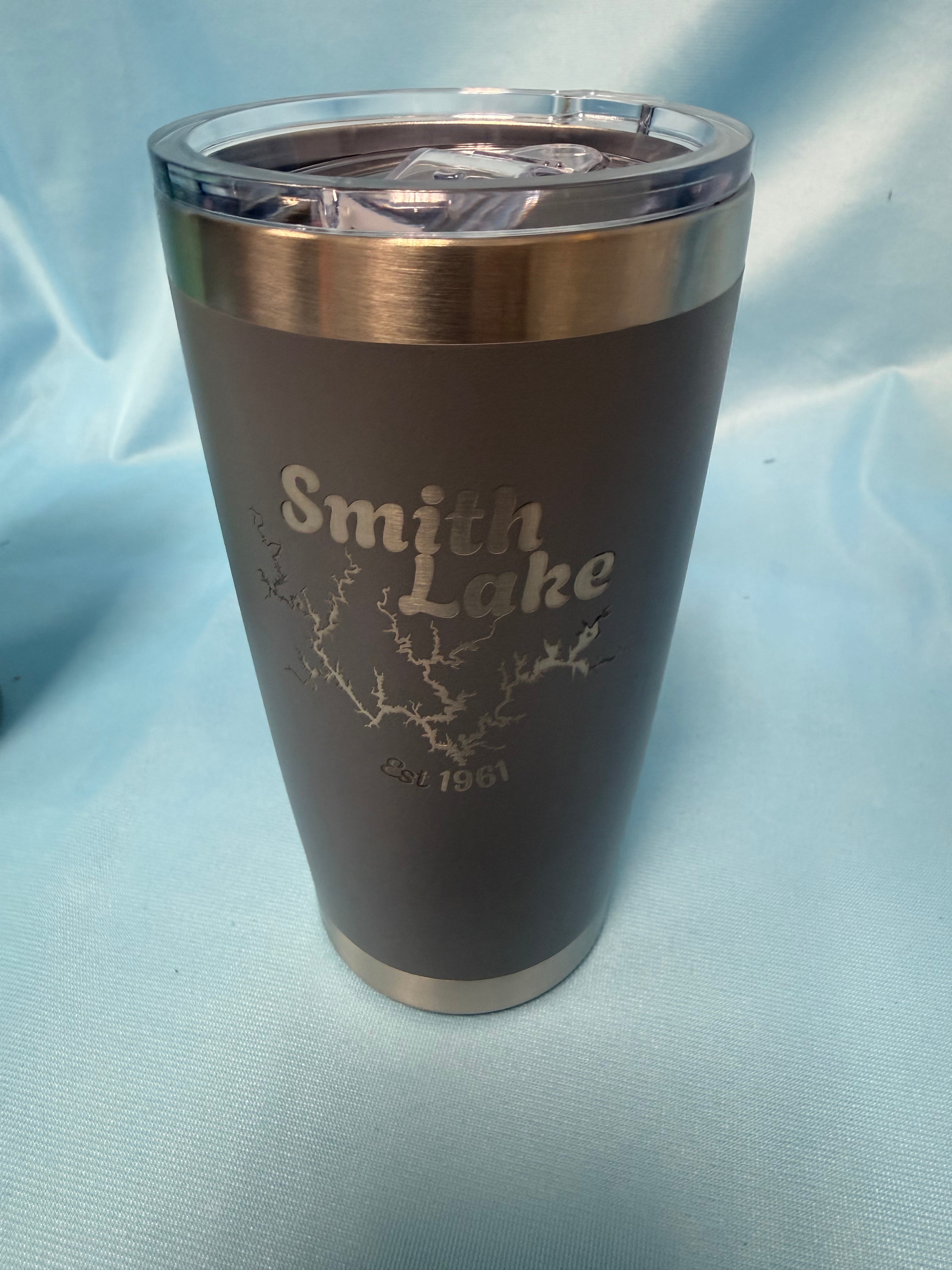 Smith Lake Engraved Tumblers 13