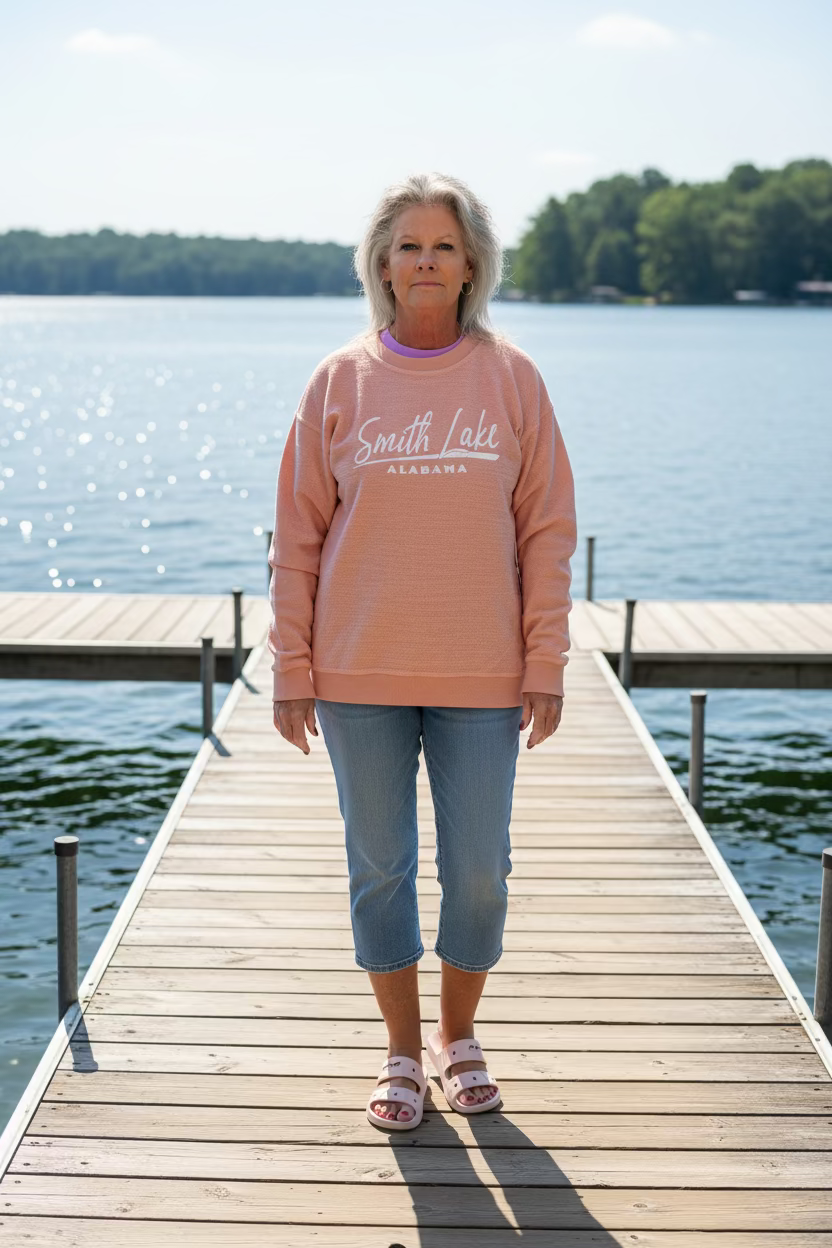 Smith Lake Women's Lightweight Nantucket Fleece 1