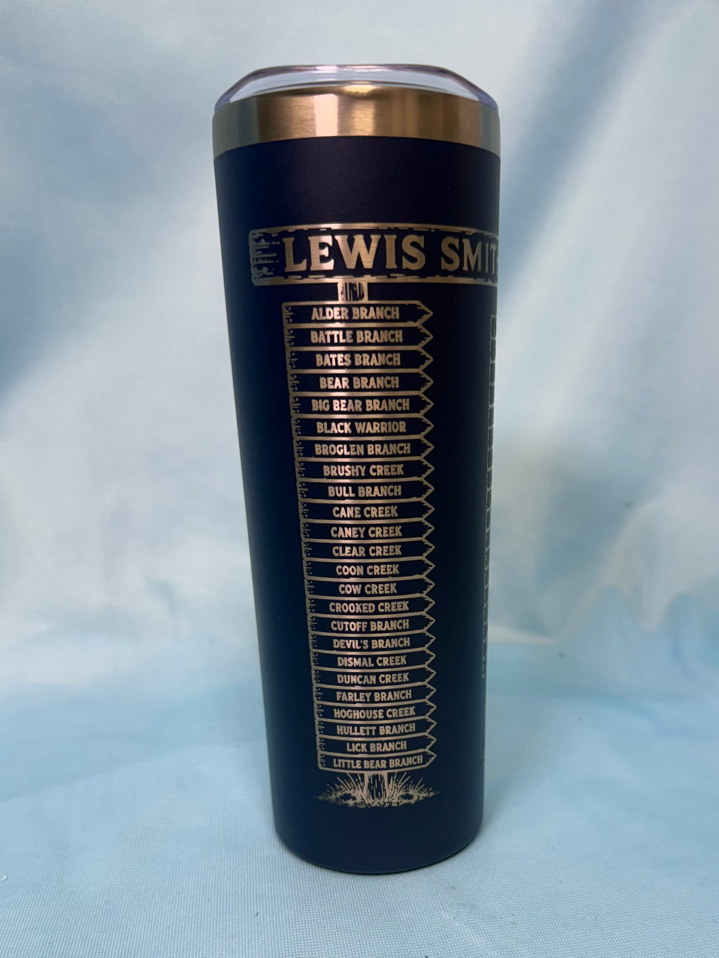 Smith Lake 20oz Skinny Tumbler - Creeks & Branches Signpost