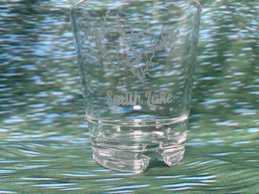 Smith Lake Unbreakable Plastic Old Fashioned Glass