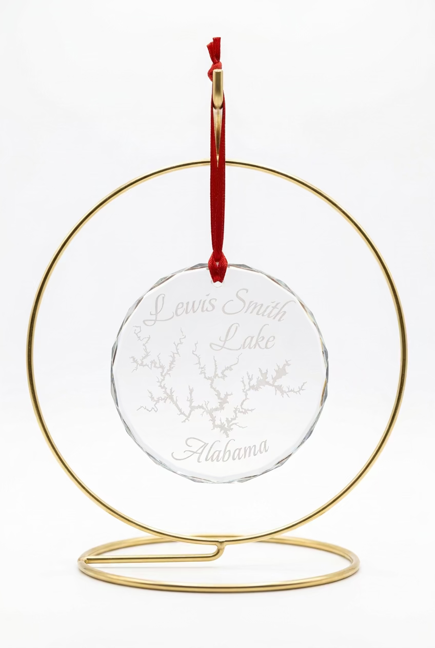 Crystal Lewis Smith Lake Ornament 2