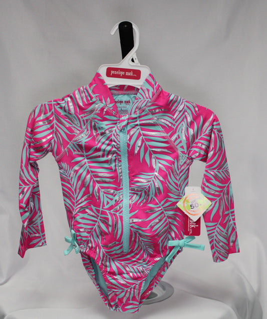 Penelope Mack Little Girl's One-Piece Swimsuit (PinK)