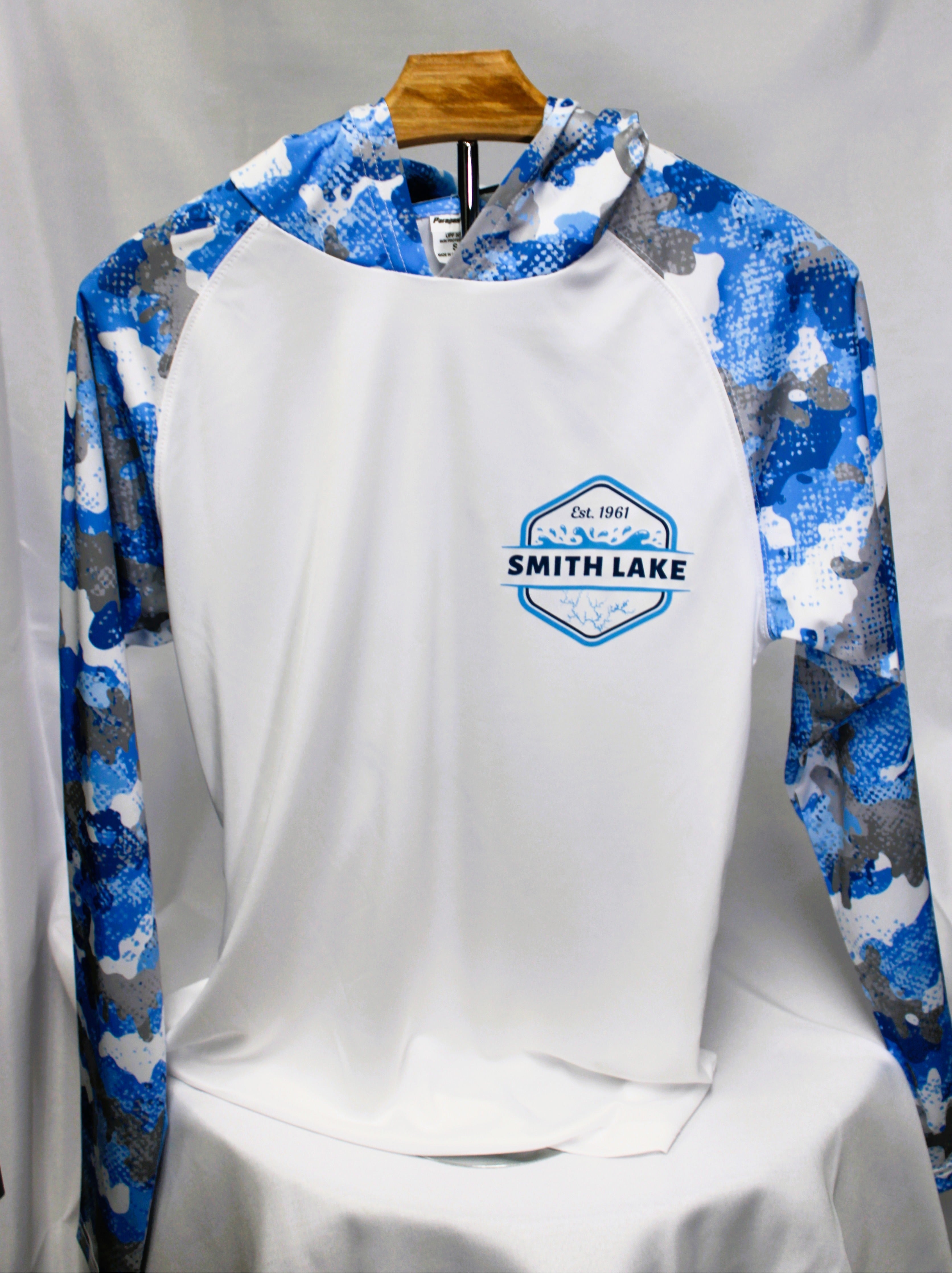 Smith Lake Extreme Performance Shirt - White/Lake Camo