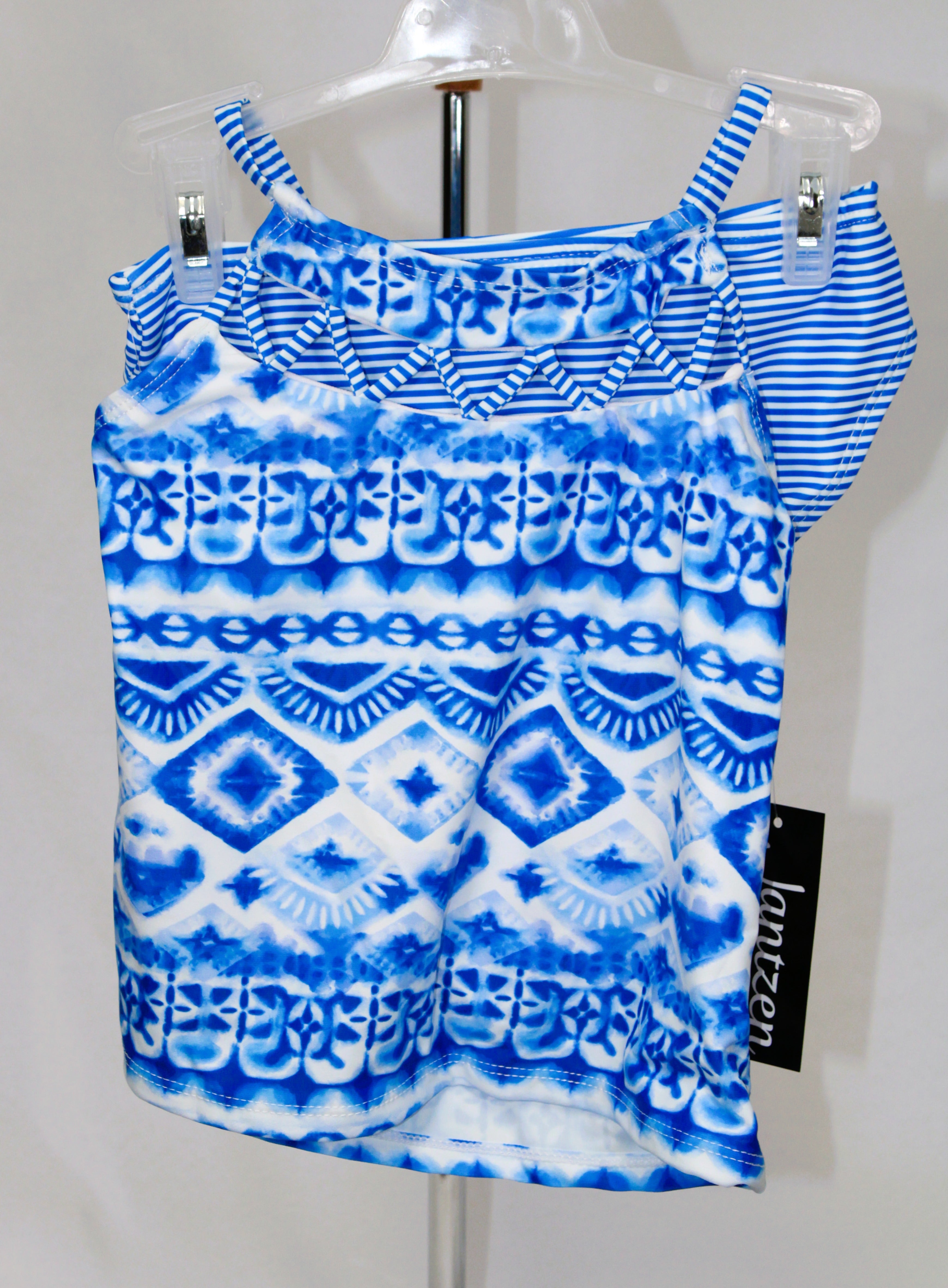 Jantzen Girls Blue Tankini Swimsuit