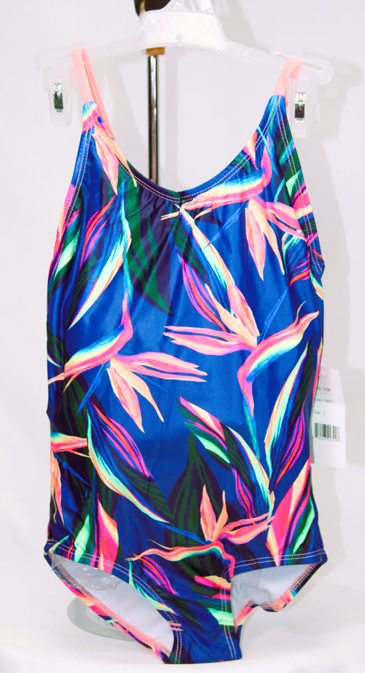 Jantzen Girls Floral One Piece Swimsuit