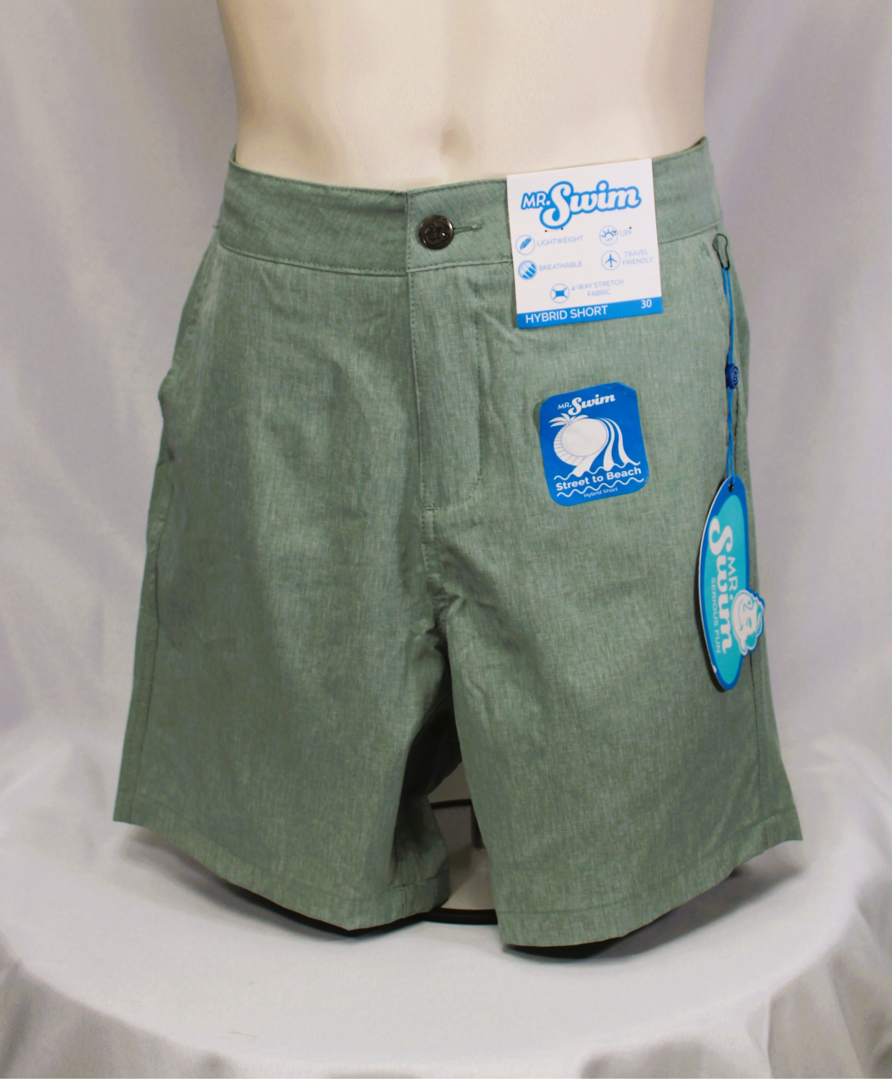 Mr. Swim Men's Lightweight Hybrid Short