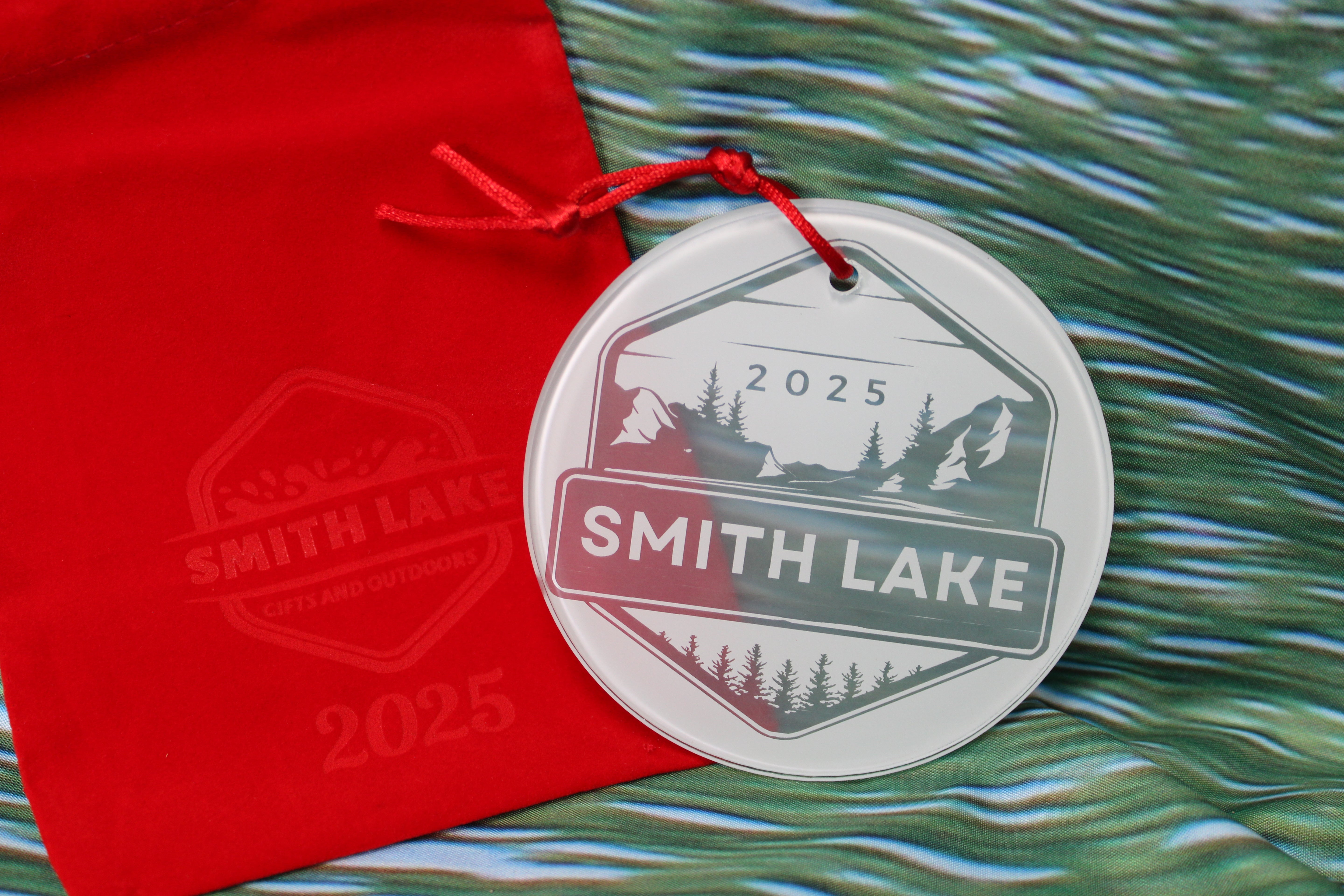 2025 Smith Lake Glass Christmas Ornaments 4