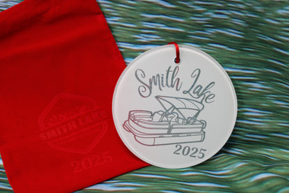 2025 Smith Lake Glass Christmas Ornaments