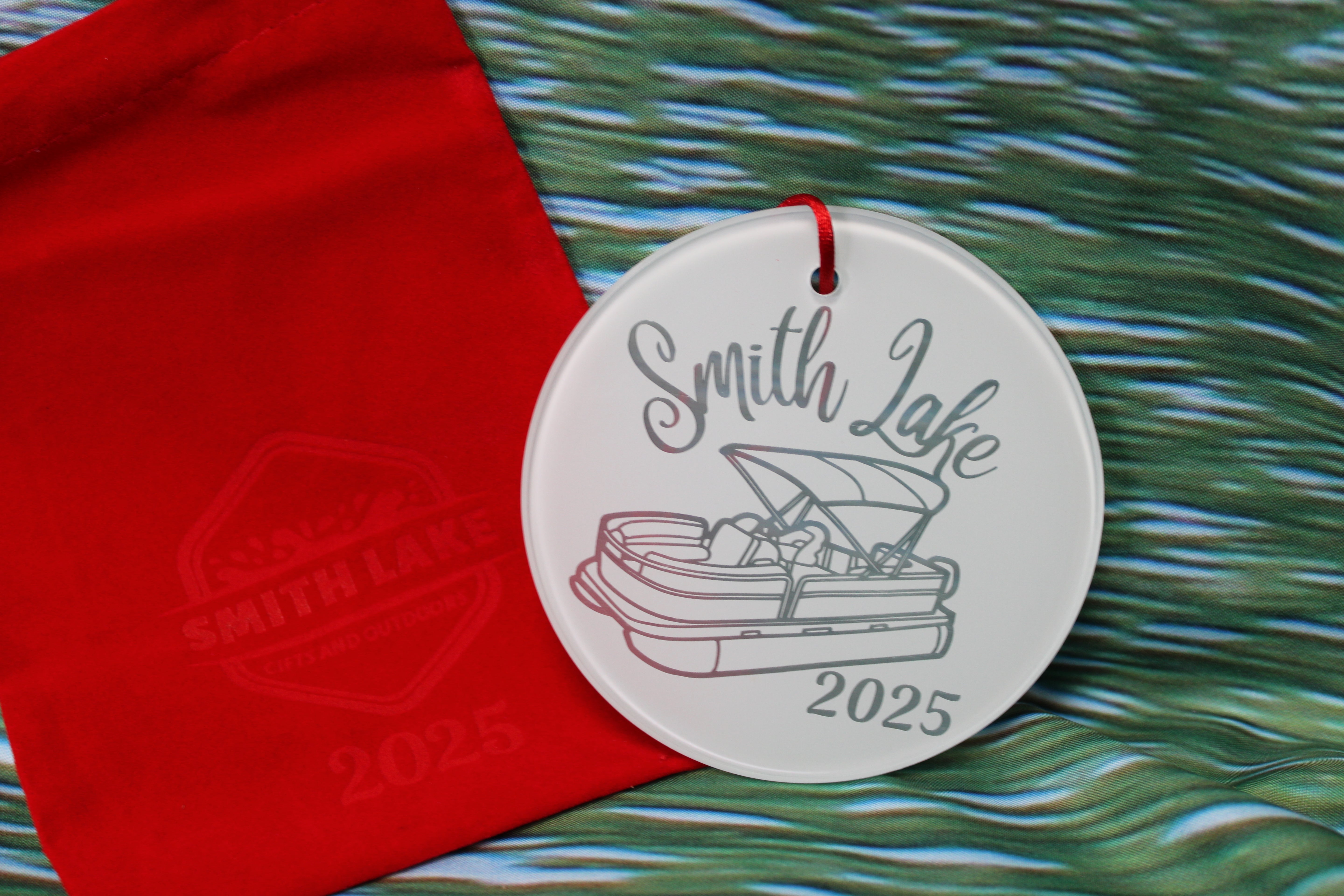 2025 Smith Lake Glass Christmas Ornaments 6