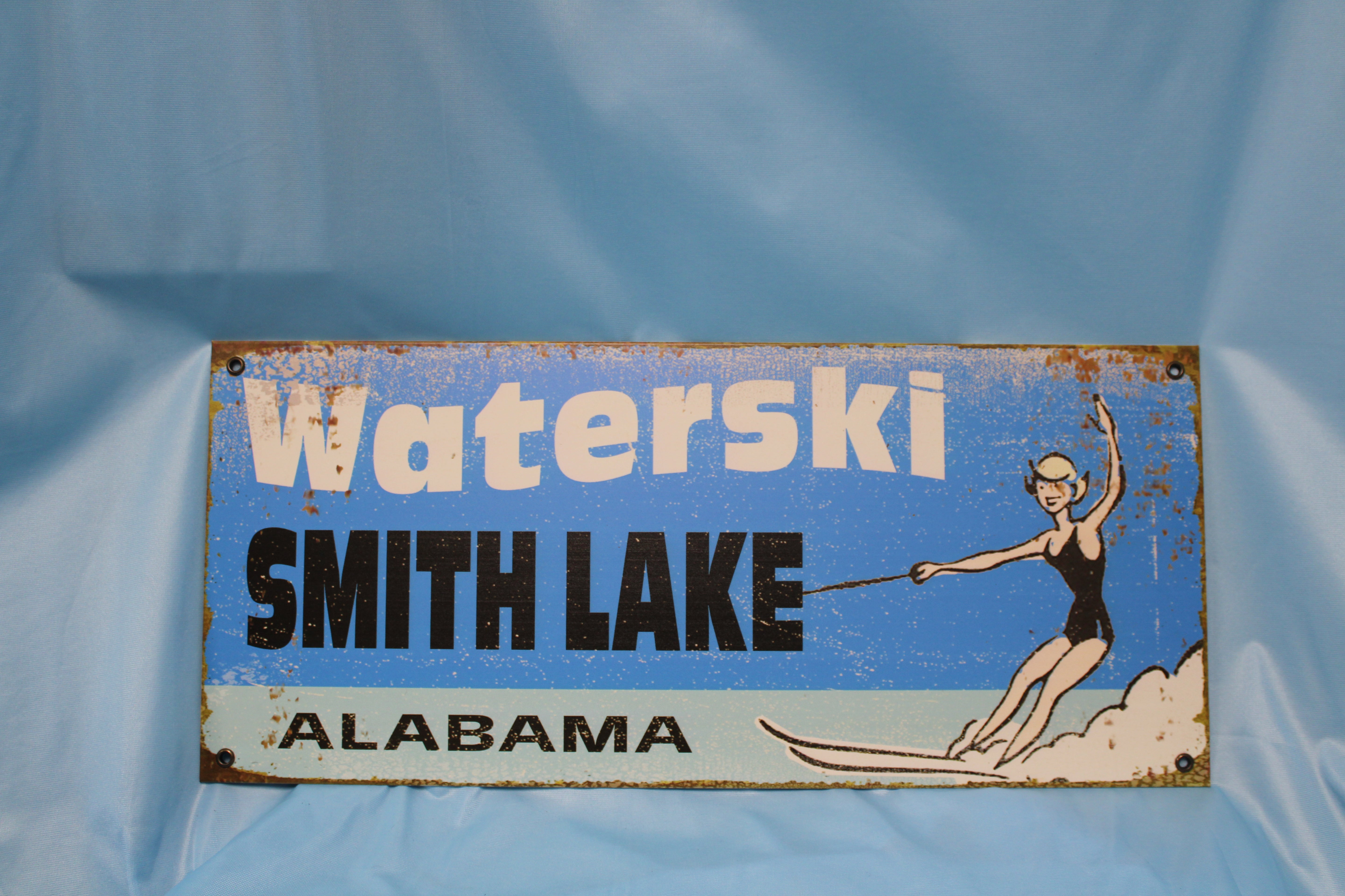 Smith Lake Waterski Wonderland - Metal Wall Art
