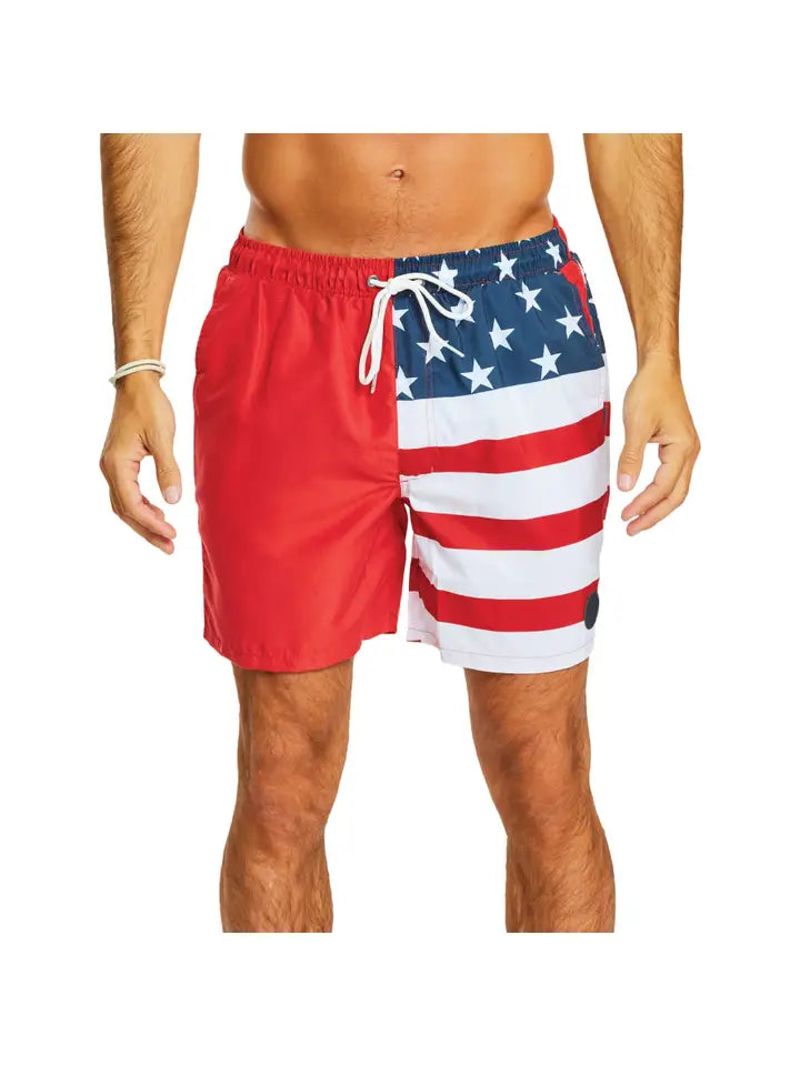 Line in the Sand Swim Shorts