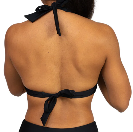 Missy Halter Swim Top - Black