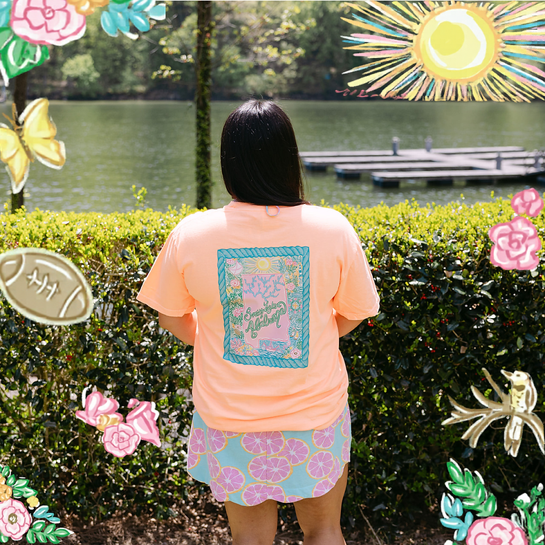 Sweet Home Smith Lake Tee by The Lake Co. 4