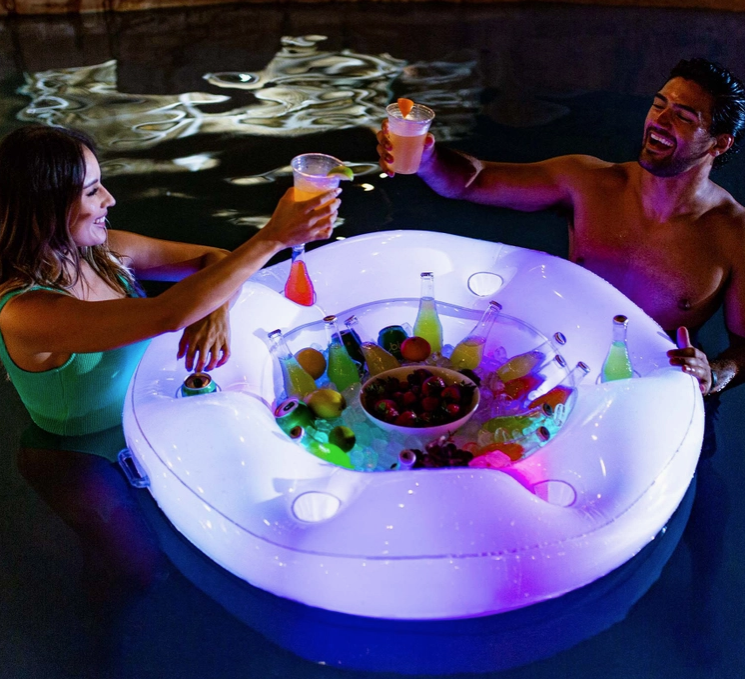 Illuminated LED Floating Bar