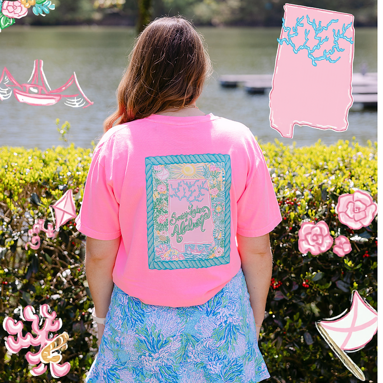 Sweet Home Smith Lake Tee by The Lake Co. 5
