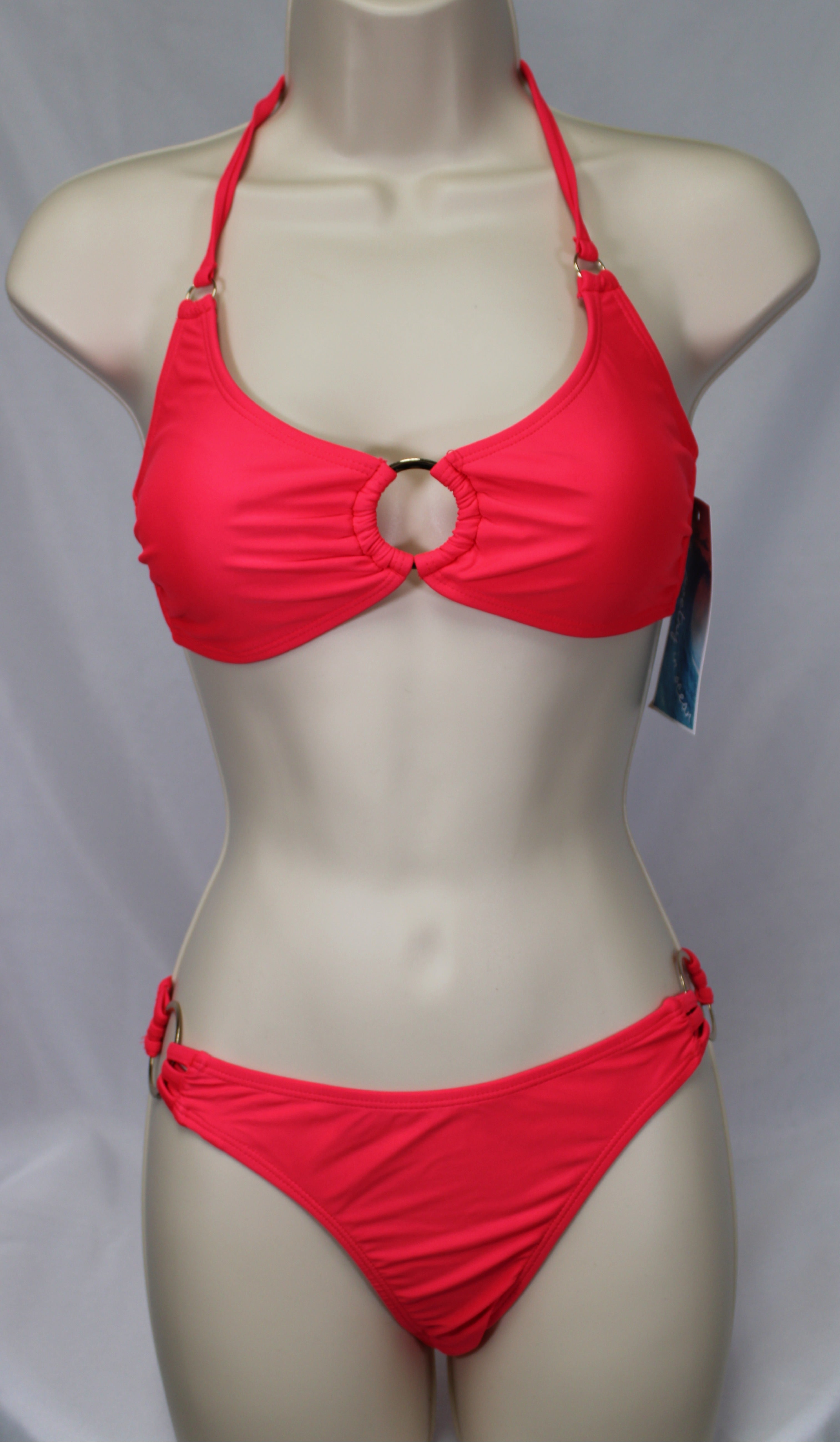 Solid Color O-Ring PIO Bikini Bottom 9