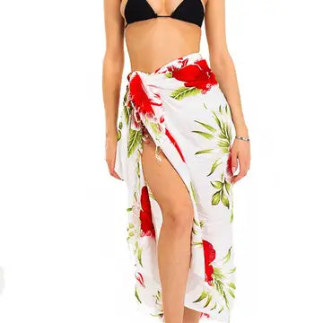 Over Sized Cooling Cotton Sarong Wrap Scarf 12