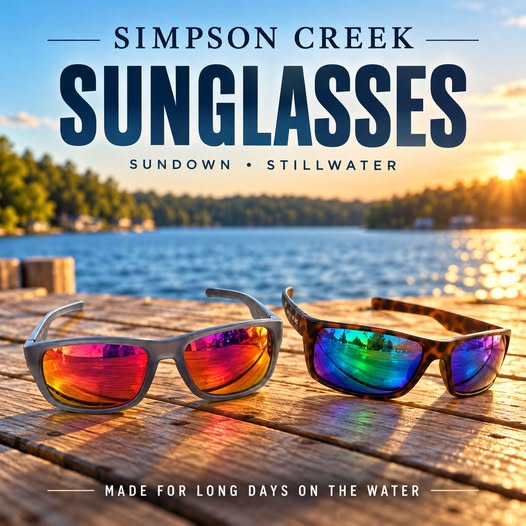 Simpson Creek Floating Sunglasses - Polarized UV400 Sun Protection - Made for lake days. 3
