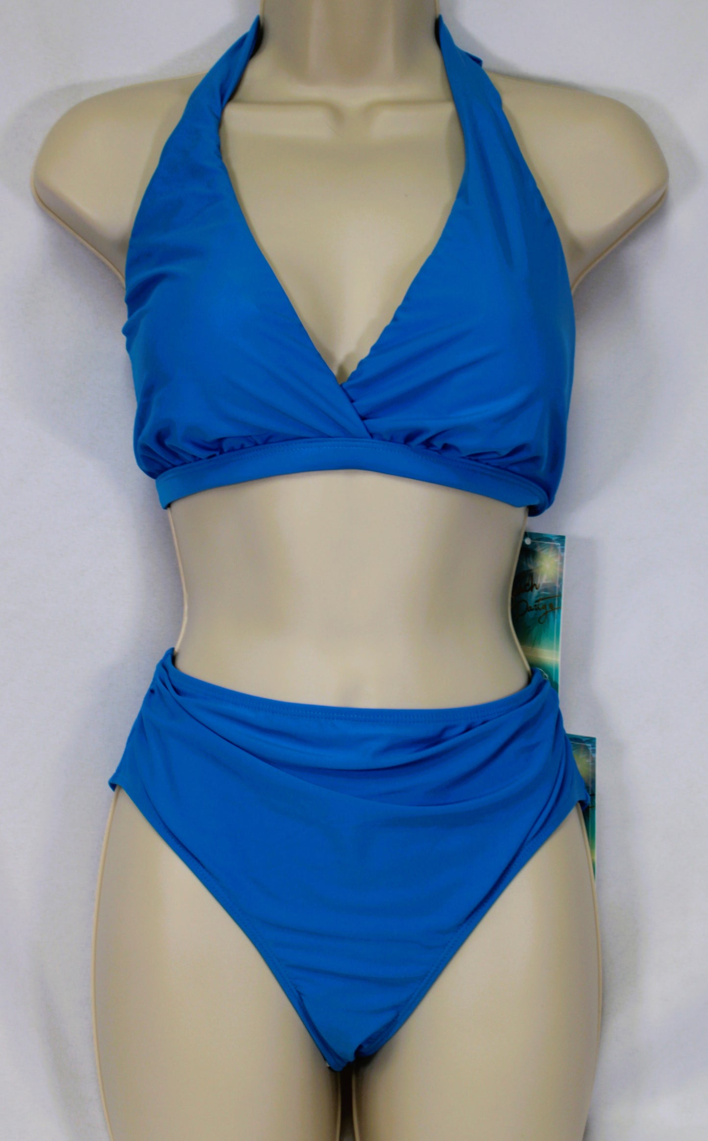 Women's Bikini High Waisted Bottoms Sky Blue