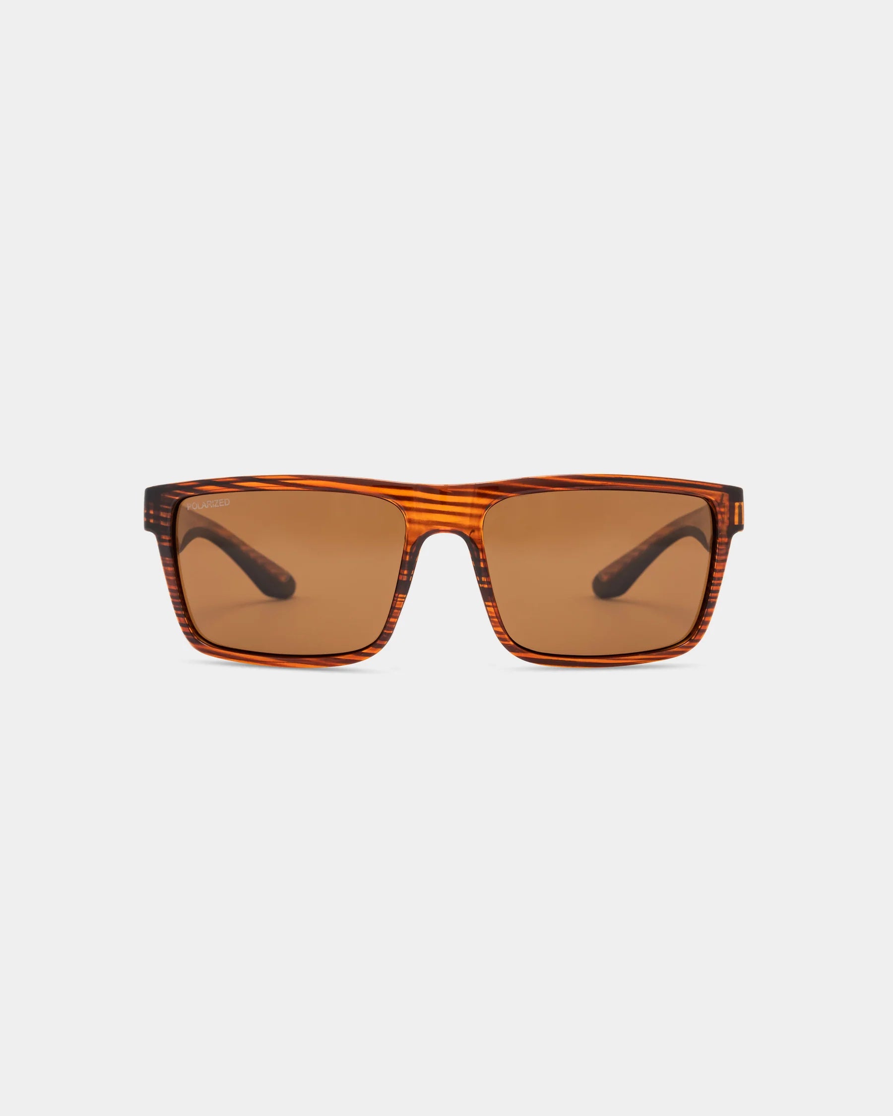 Salt Life Sunglasses Shiny Brown Wood Grain Frame / Brown TAC Polarized Lens SL-002-292928 2