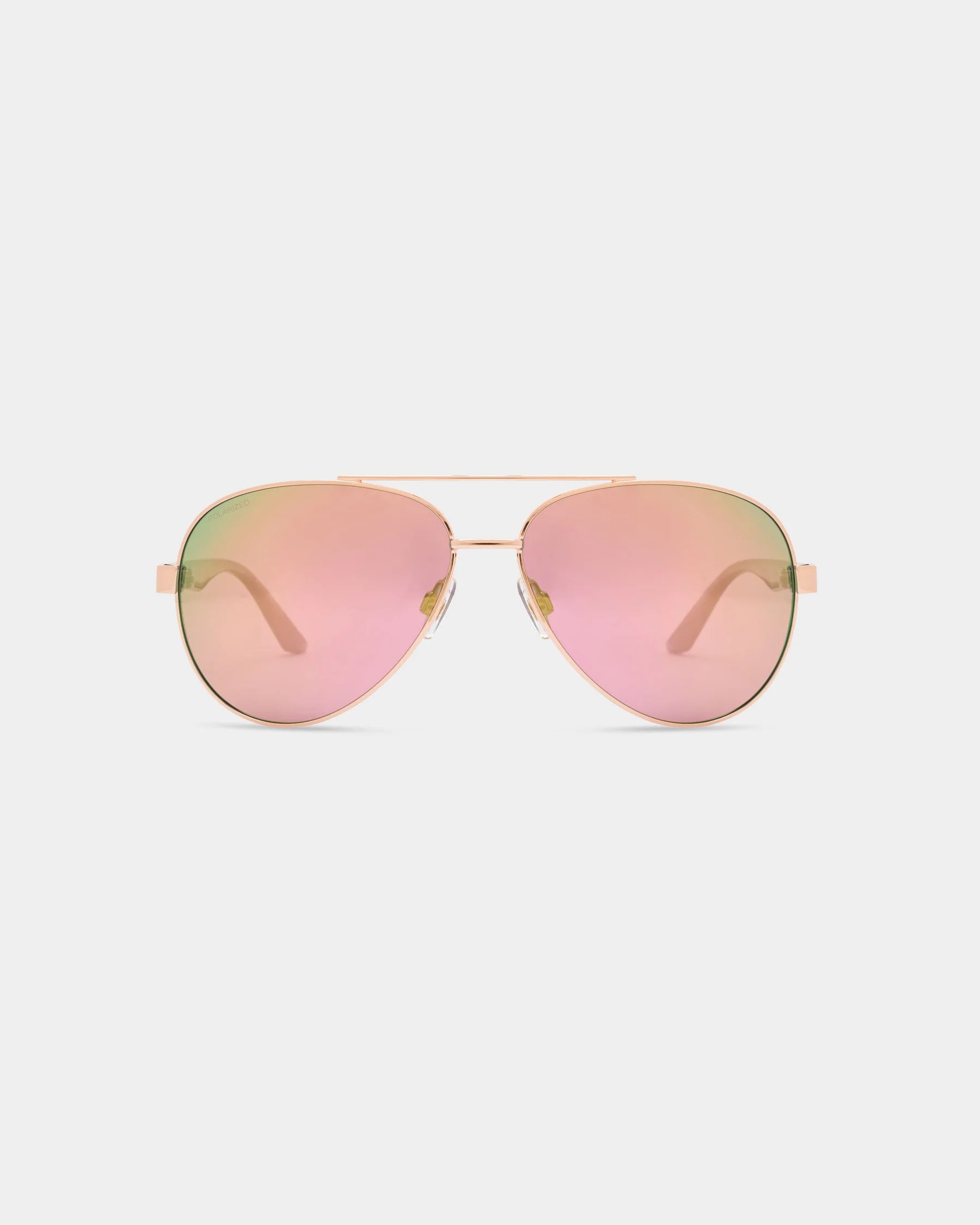 Salt Life Sunglasses Shiny Rose Gold Frame / Smoke w/Pink Mirror TAC Polarized Lens SL-009-949452 2