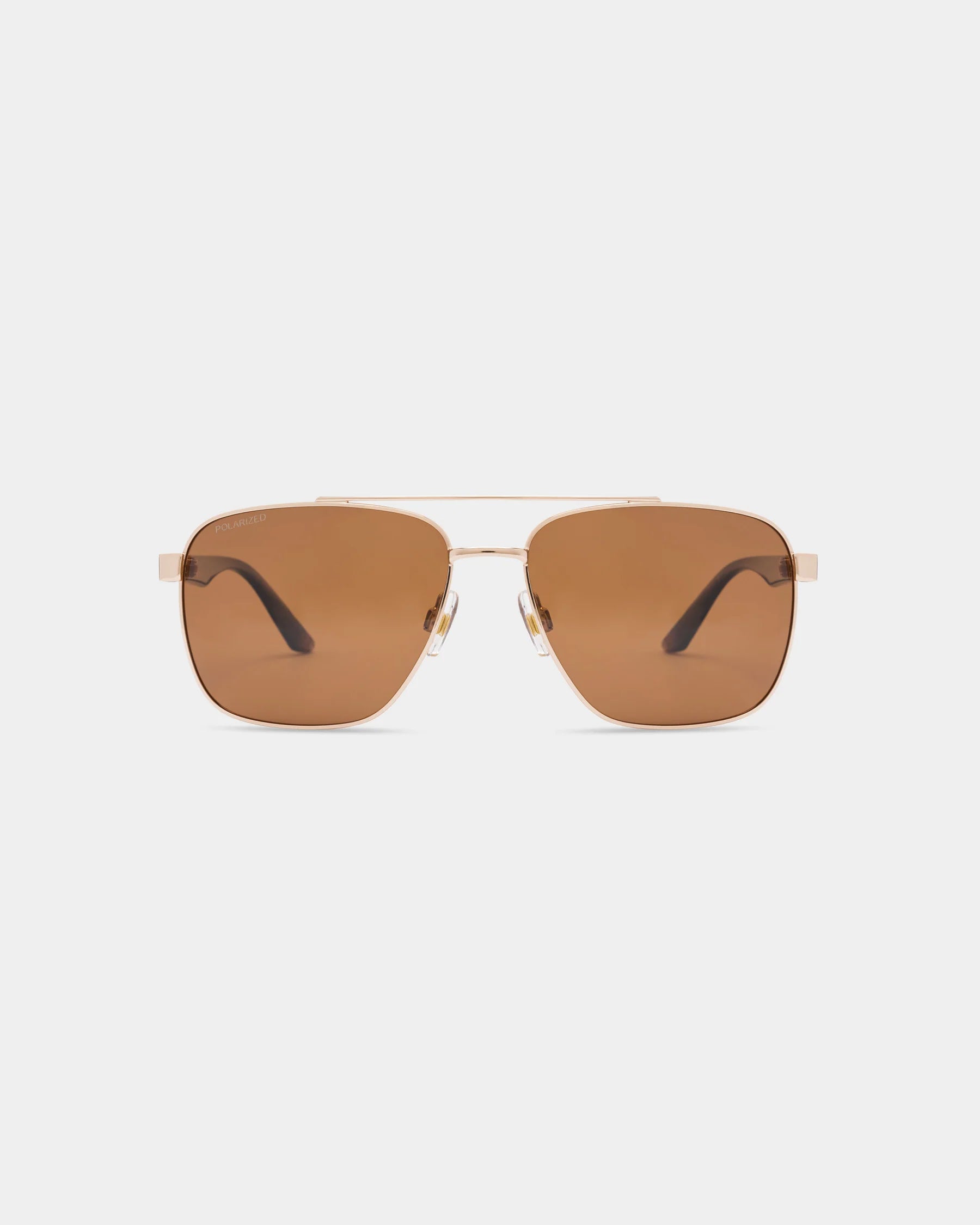 Salt Life Sunglasses Shiny Gold Frame / Brown w/Silver Flash Mirror TAC Polarized Lens SL-010-949428