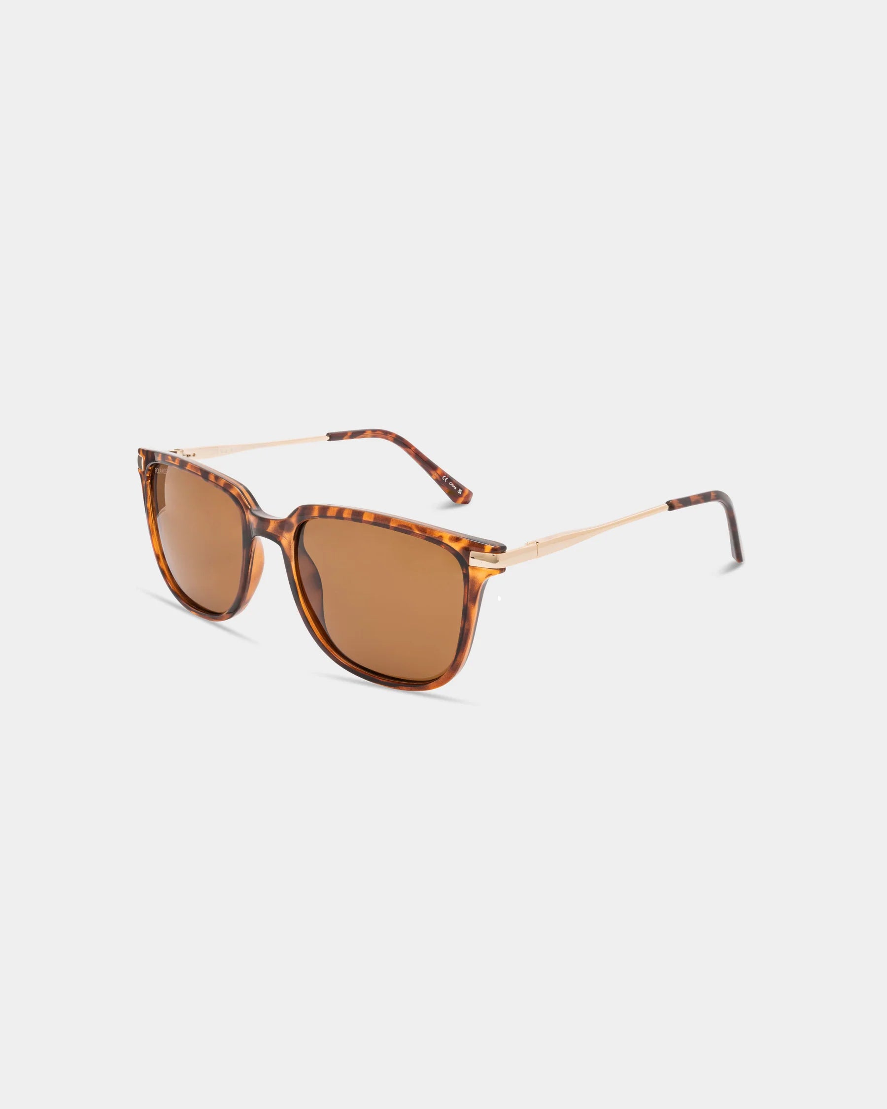 Salt Life Sunglasses Shiny Demi Tort Frame / Brown TAC Polarized Lens SL-013-959428