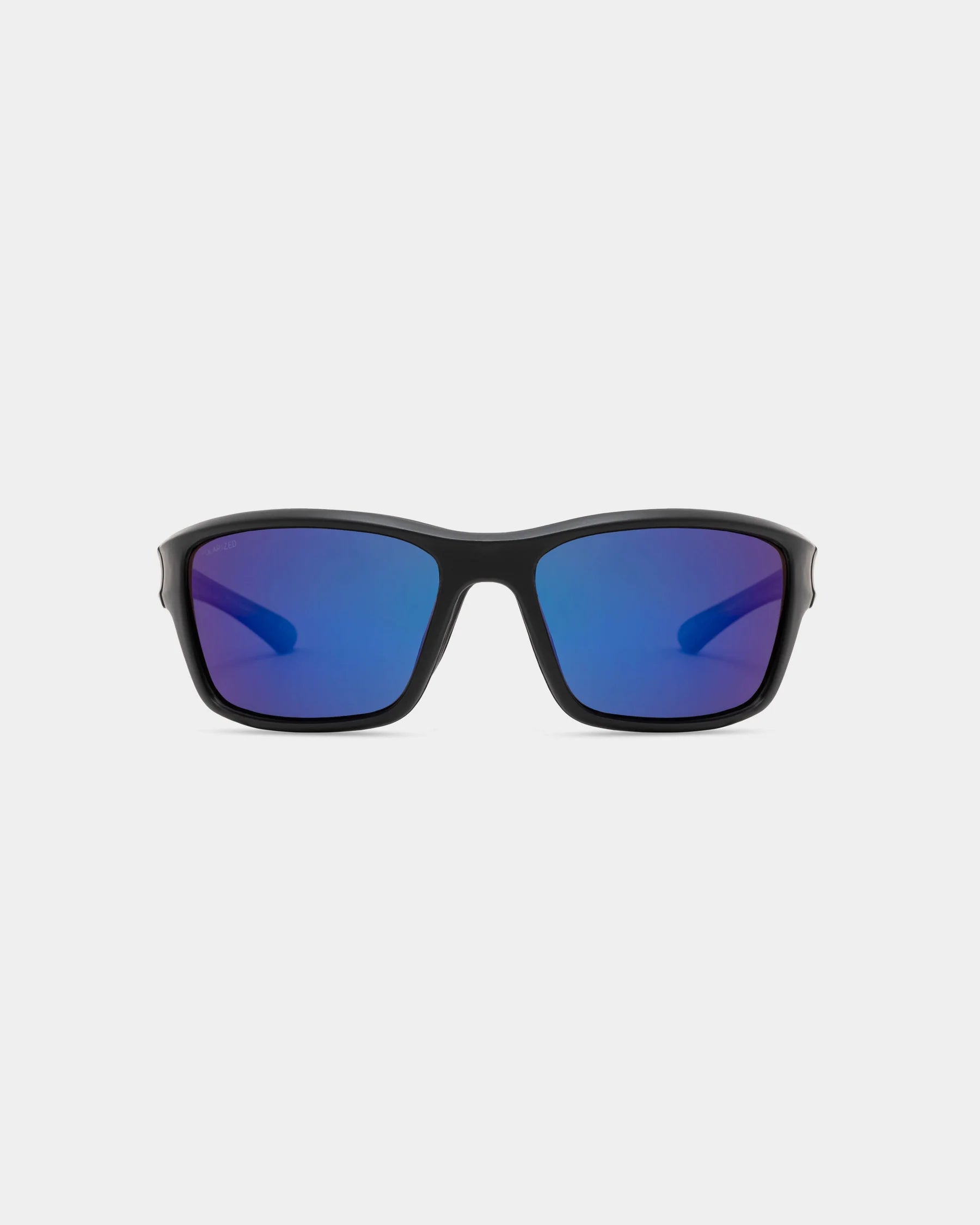 Salt Life Sunglasses Satin Black Frame / Smoke w/Blue Mirror TAC Polarized Lens SL-017-010168