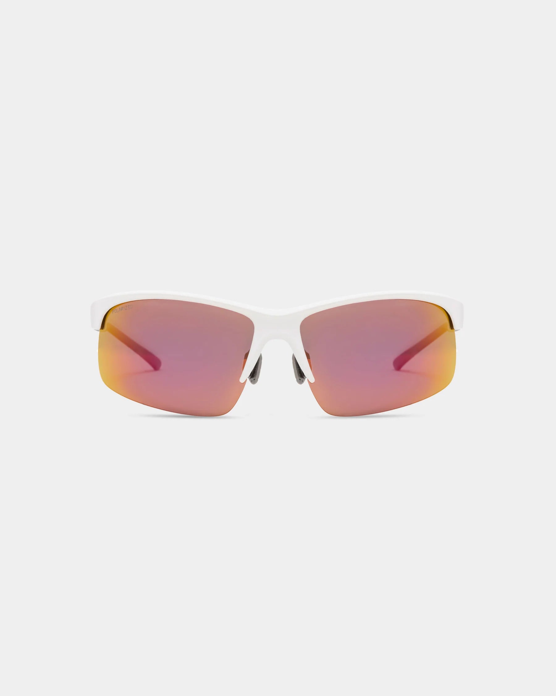 Salt Life Sunglasses Satin White Frame / Smoke w/Red Mirror TAC Polarized Lens SL-026-110958 2