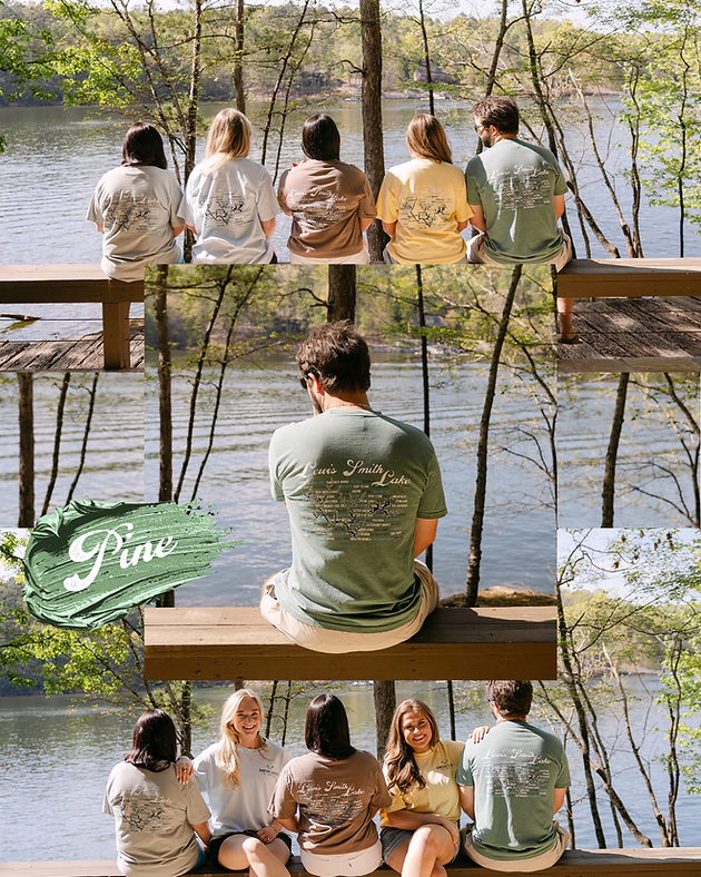Smith Lake Landmark Tee by The Lake Co. 7