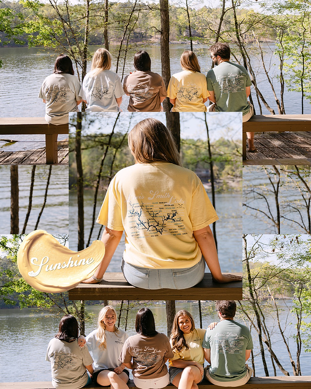 Smith Lake Landmark Tee by The Lake Co. 4