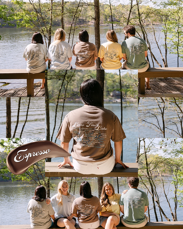 Smith Lake Landmark Tee by The Lake Co. 3