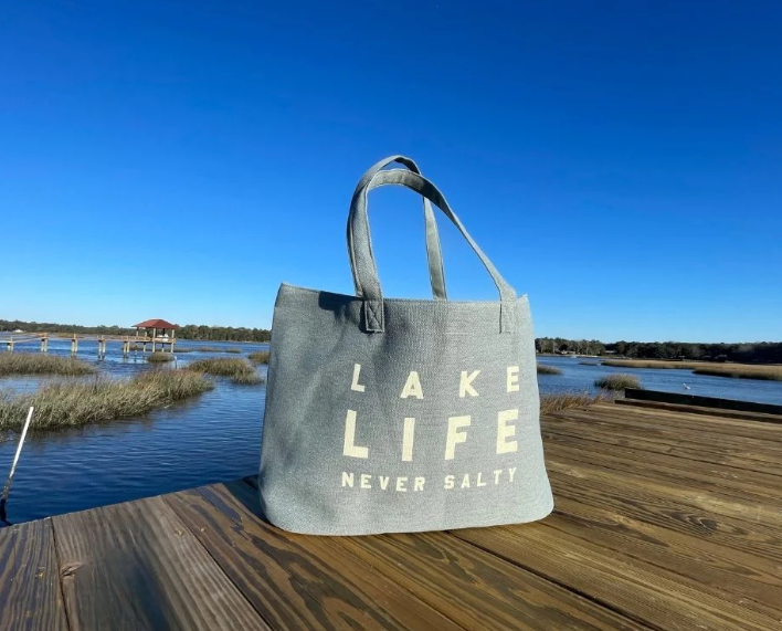 Shoulder Bag - Lake Life - 22" x 14" Tall 3