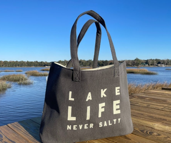 Shoulder Bag - Lake Life - 22" x 14" Tall 7