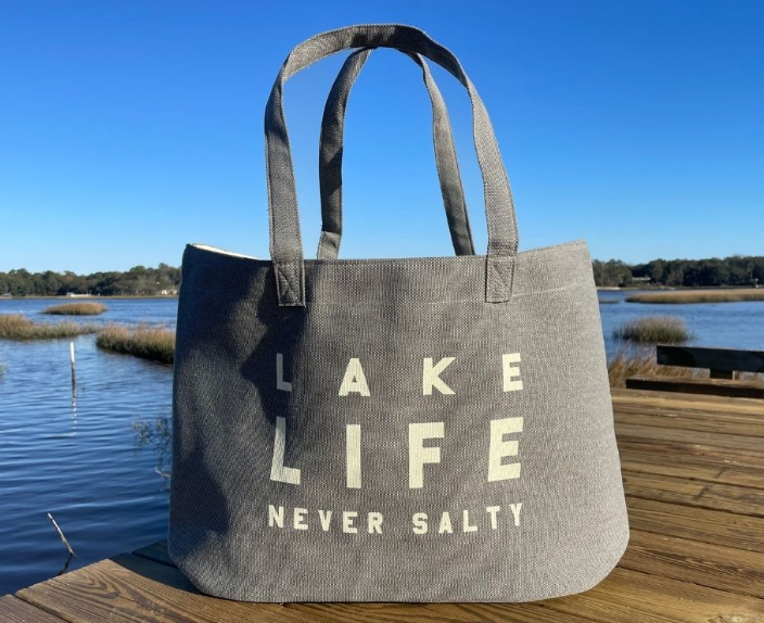 Shoulder Bag - Lake Life - 22" x 14" Tall 8