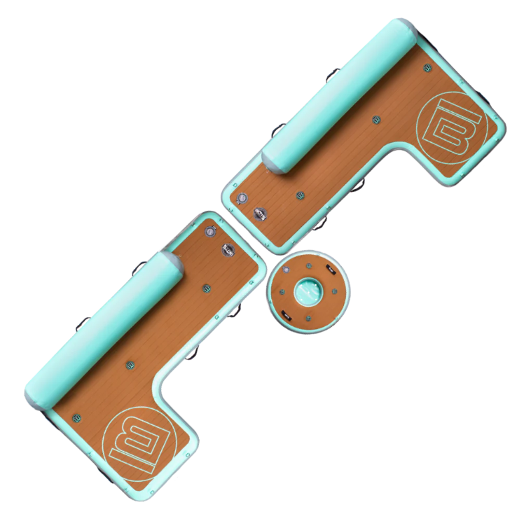 Inflatable Dock Hangout Super Sectional