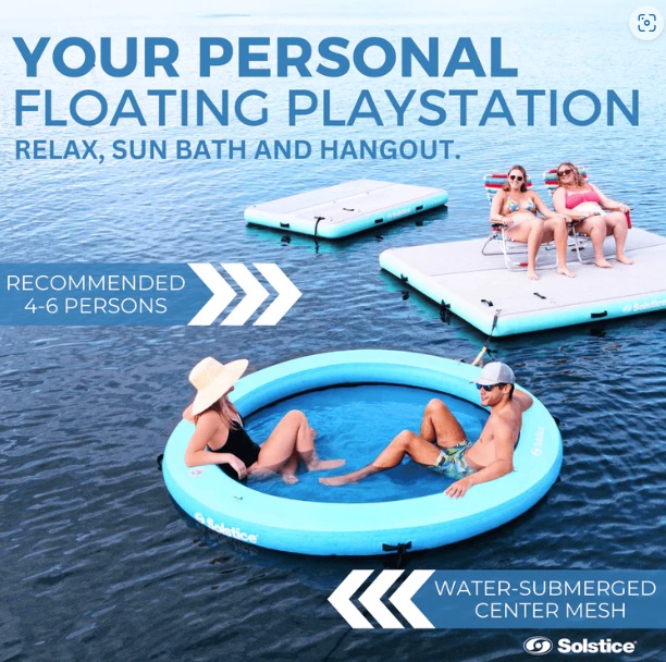 8' Mesh Floating Hangout Ring