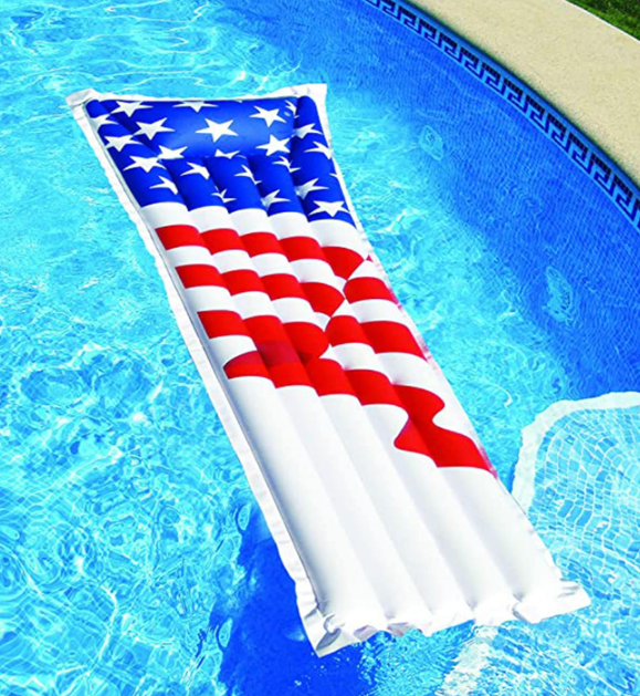 Americana Series Inflatable Pool Mattress 3