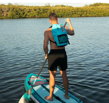 Waterproof Hydroner 20L Backpack - Neon Blue/Black 2