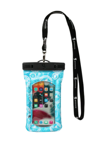 Waterproof Float Phone Dry Bag, Teal Margaritaville Toss