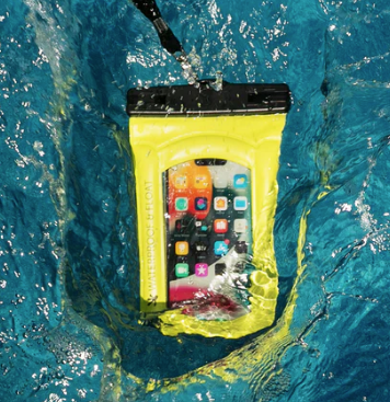 Waterproof Float Phone Dry Bag, Teal Margaritaville Toss 3