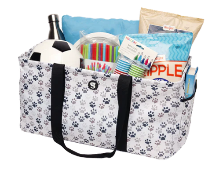 Large Utility Tote - Paws