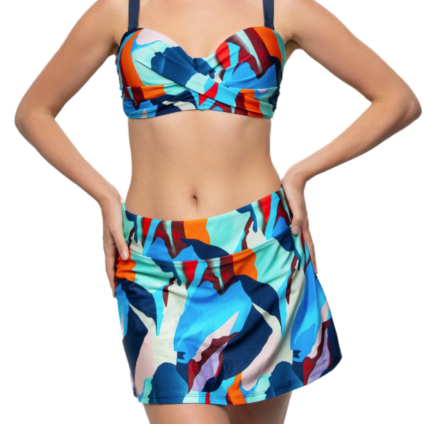 Ocean Front Missy Skirted Swimwear Bottom 3