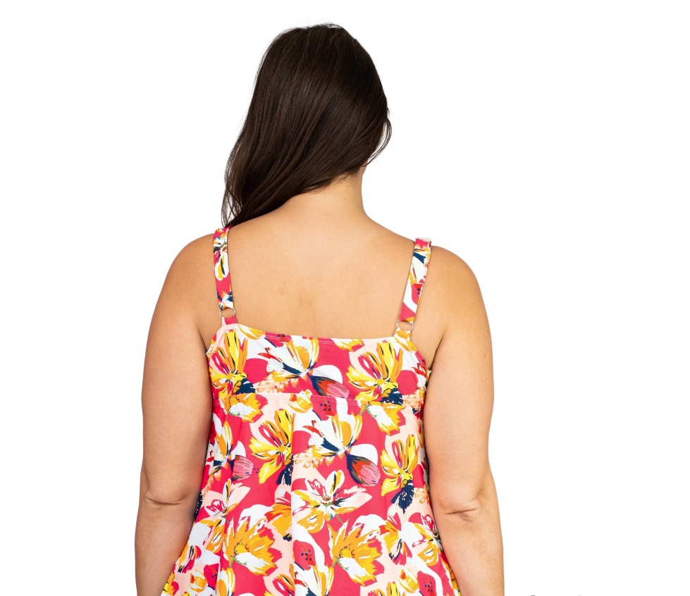 Swimwear Daydream Plus V-Neck Triple Tier Tankini