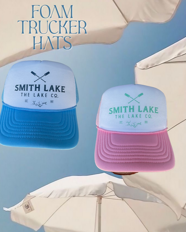 The Lake Co. Foam Trucker Hats 1