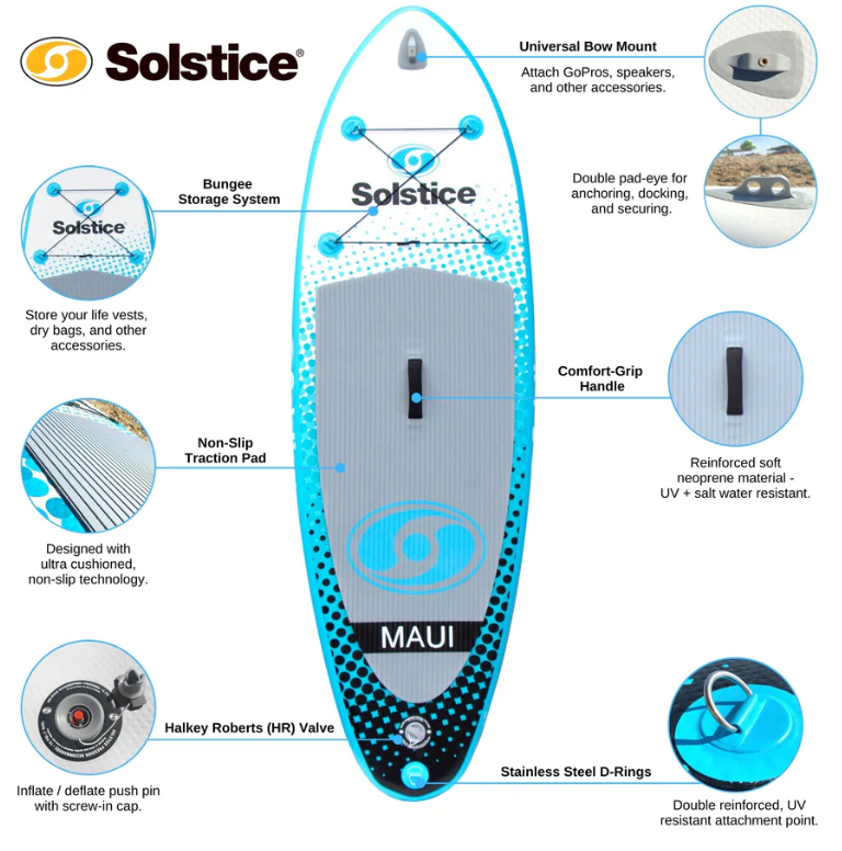 Maui Youth Inflatable SUP Kit 8'