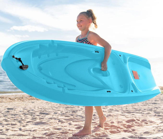 Dash 6'6" Youth Sit-On-Top Kayak, Paddle Included 3